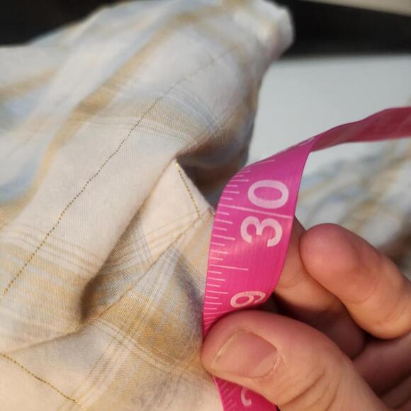 Roper Men's Plaid Pearl Snap Short Sleeve Western Shirt- Size 3XL Big & Tall - Picture 6 of 7